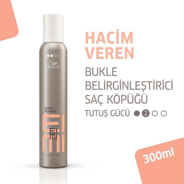 Eimi Boost Bounce Volume & Curl Enhancing Buklelere Hacim Veren Saç Köpüğü 300 ml